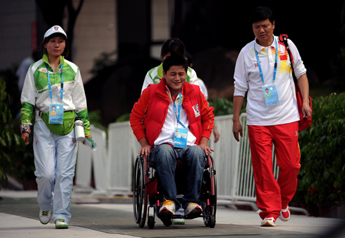 Wenchuan quake survivor finds new life at Para Games