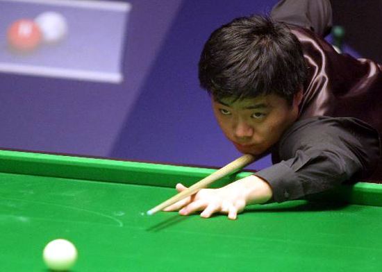 Ding makes historic World Champs semis