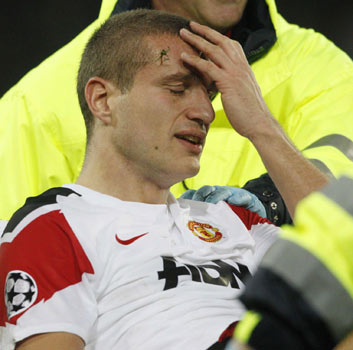 Vidic injury adds to misery