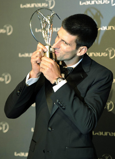 Djokovic awarded as Best Sportsman of the Year