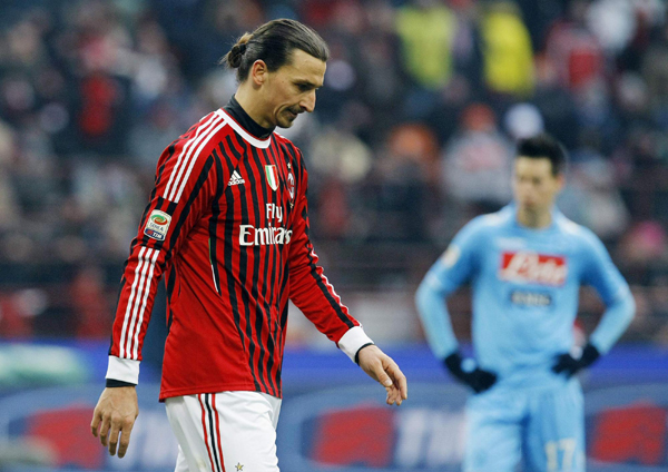 Ibrahimovic to miss Juventus clash