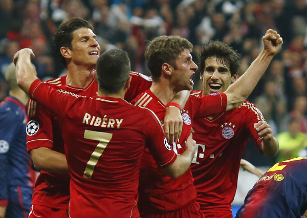 Bayern stuns Barca 4-0 in champions league semifinal