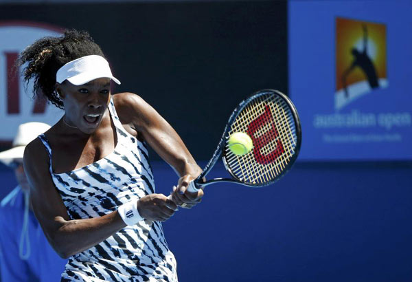 Venus Williams out in first round at Australian Open