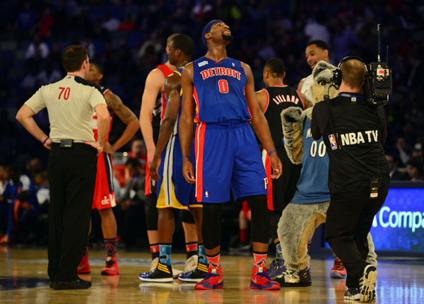 Drummond scores 30 to earn MVP in NBA Rising Stars Challenge