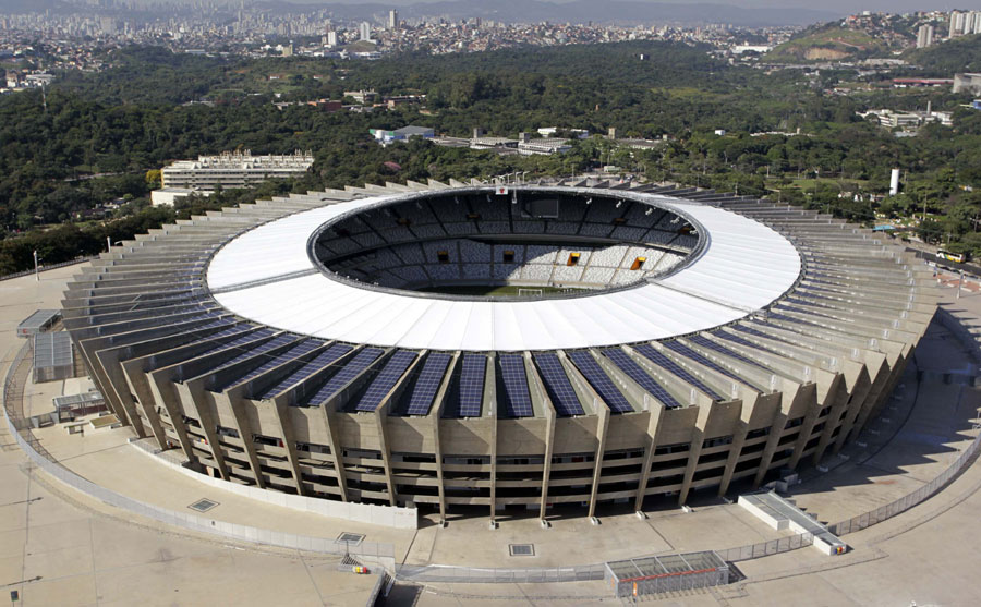 Stadiums hosting 2014 World Cup