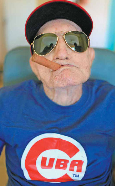 Baseball's oldest living legend is gone