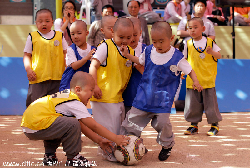 Boys across the globe cheer for World Cup