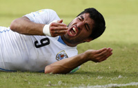 Uruguay rages against Suarez soccer ban for biting