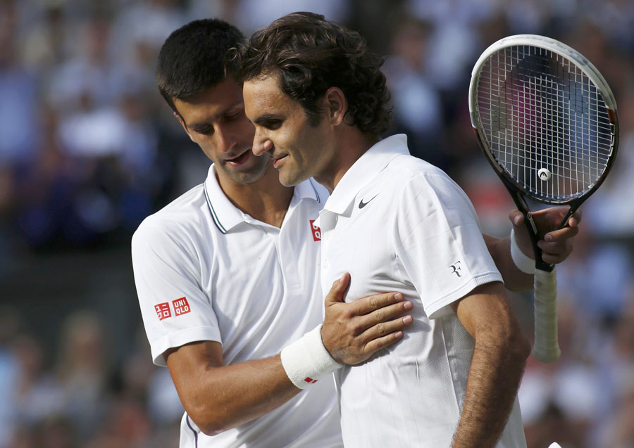 Djokovic wins epic tussle with Federer to claim Wimbledon title