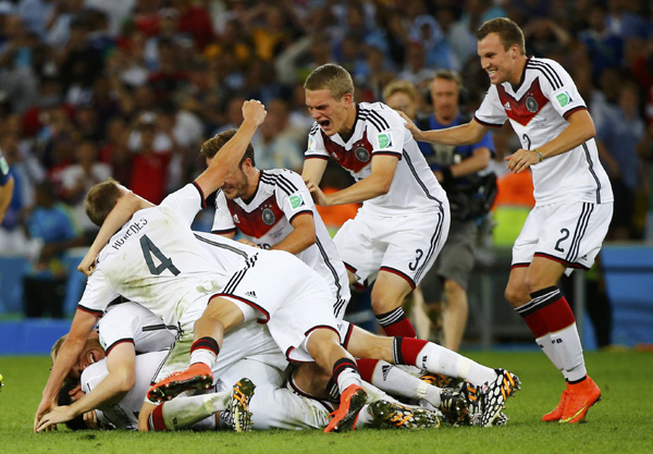 Germany wins World Cup on Mario Gotze's brilliance