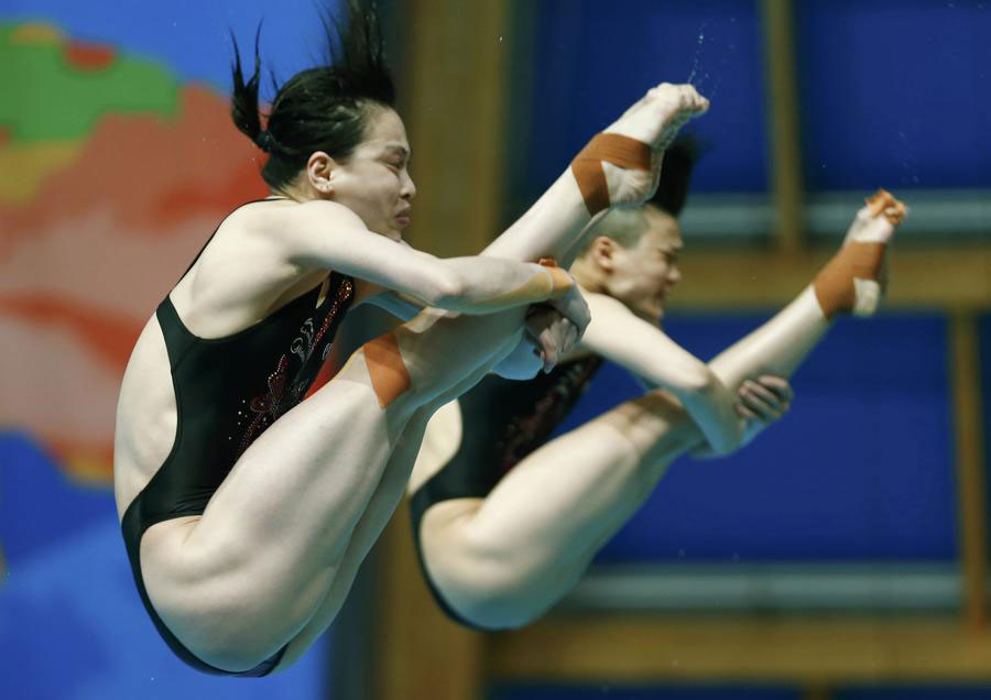 Wu Minxia, a fragile champion diver with steel mind