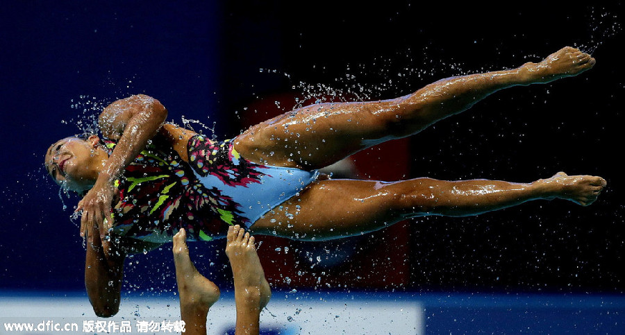 2015 World Championships in photos: Synchronized Swimming