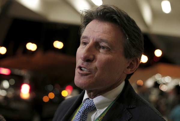 Sebastian Coe elected new president of IAAF