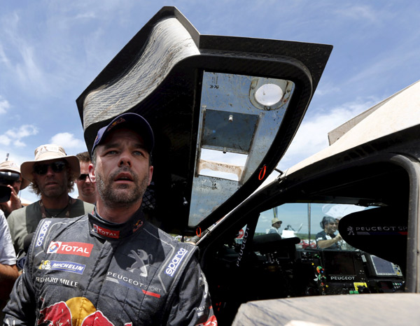 Loeb wins maiden Dakar Rally stage