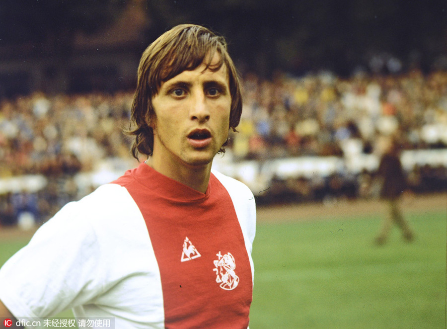 Johan Cruyff's career in pictures