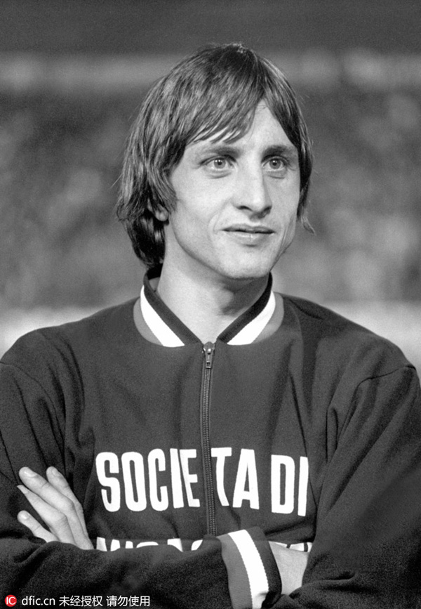 Johan Cruyff's career in pictures