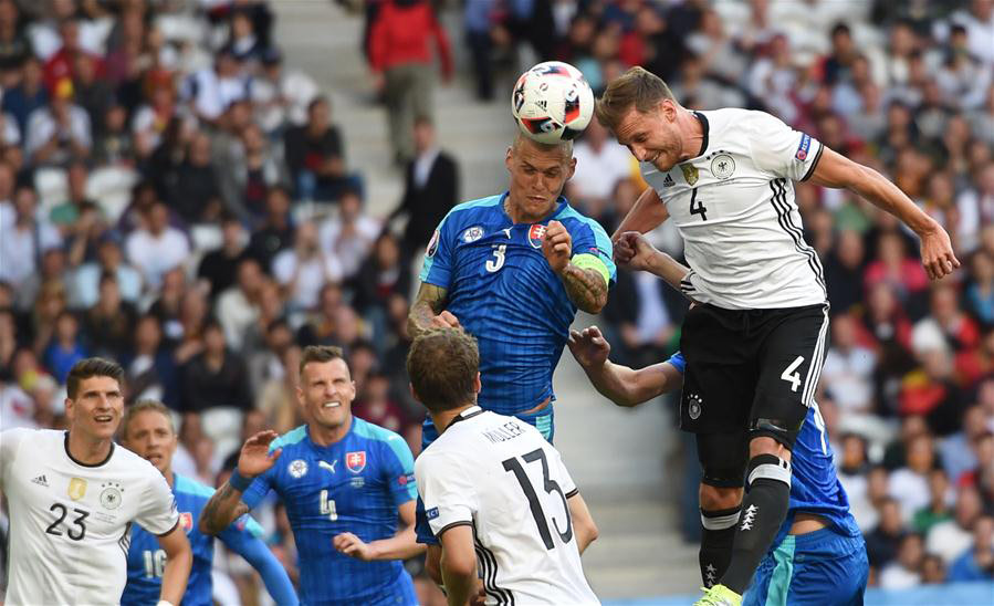 Germany beats Slovakia 3-0 during Euro 2016