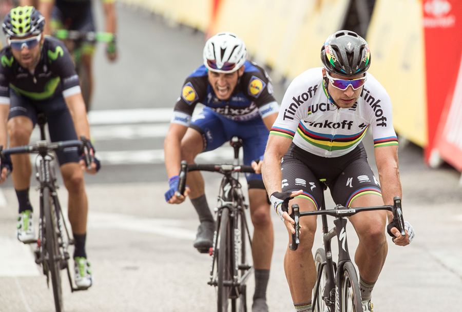 Sagan claims yellow jersey after Tour de France 2nd stage win