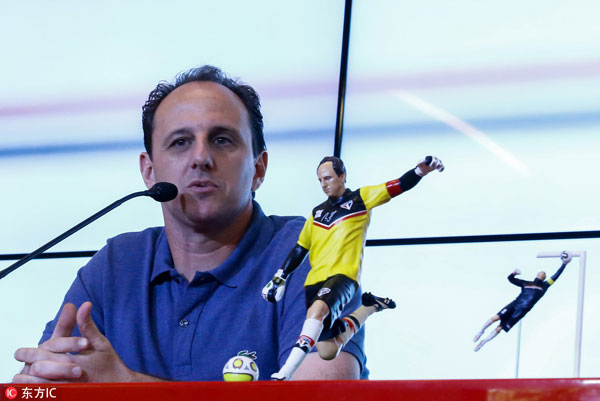 Legendary keeper Rogerio Ceni named Sao Paulo coach