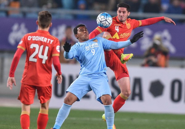 Jiangsu holds off Adelaide to maintain 100% start