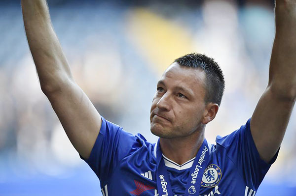 Former Chelsea captain John Terry joins Aston Villa