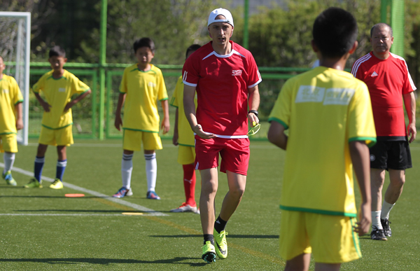 Summer youth soccer camp kicks off