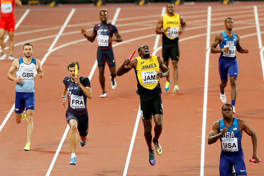 Sad endings for Bolt and Farah as China finished fourth in relay final