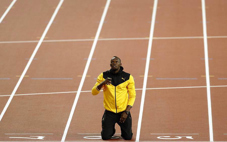 Breakdown and heartbreak as Bolt bows out