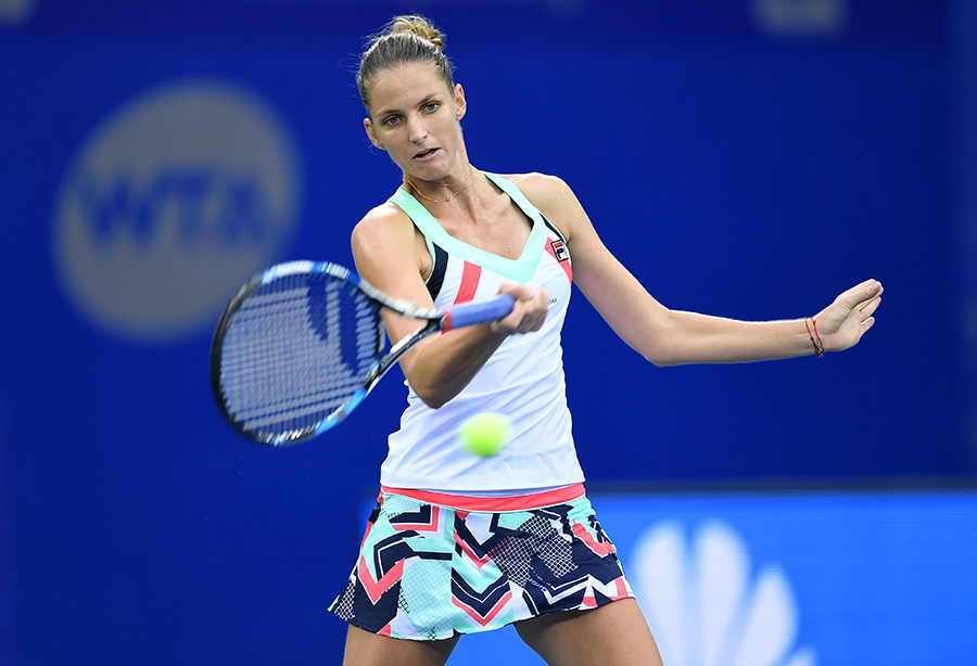 Roundup: Radwanska, Cibulcova out on another tumultuous day at WTA Wuhan Open