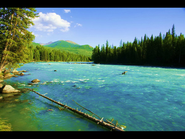 Ha'nasi nature reserve in Xinjiang