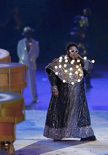 Highlights of London Olympic closing ceremony