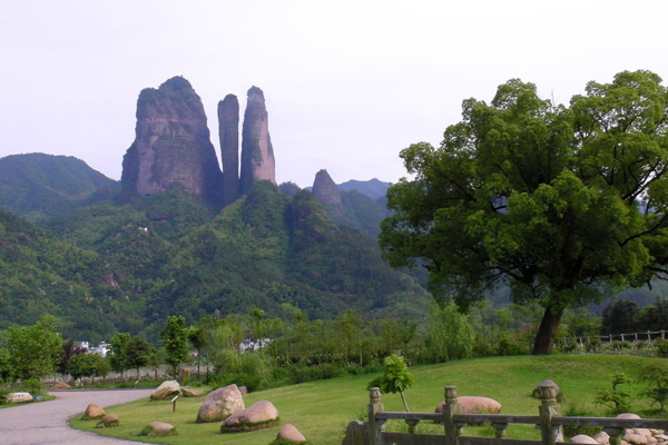 Lost in Danxia of various ages