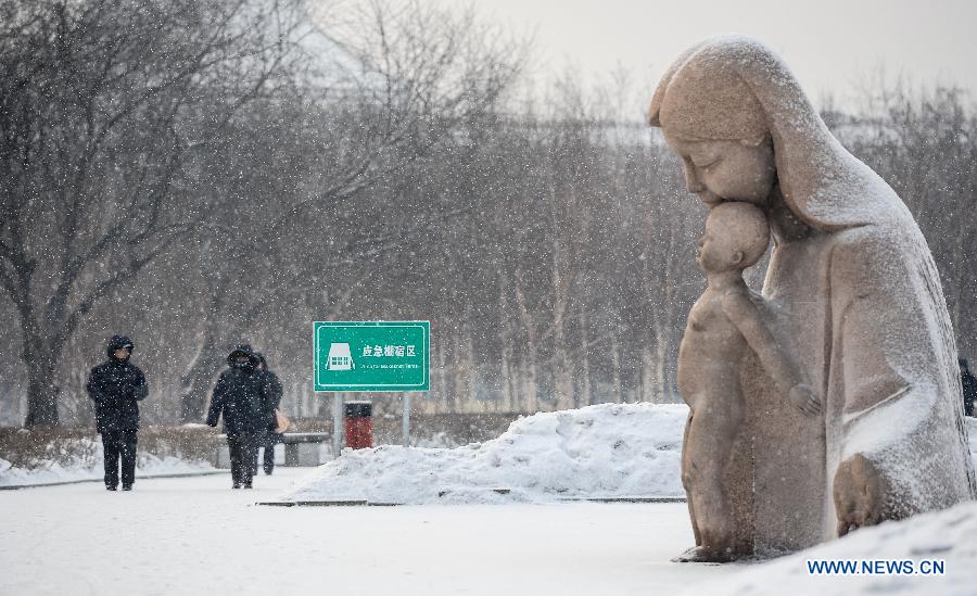 Snowfall hits China's north