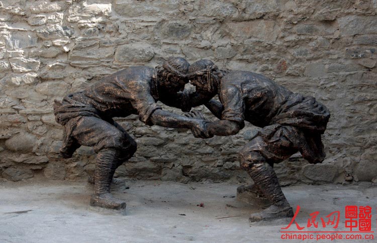 Ganbao Tibetan stone village in Sichuan