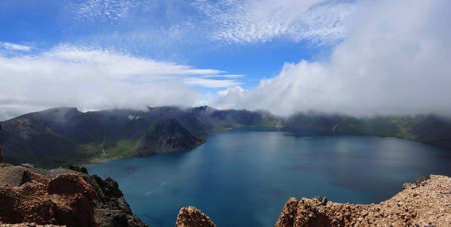 Tianchi Lake on Changbai Mountain