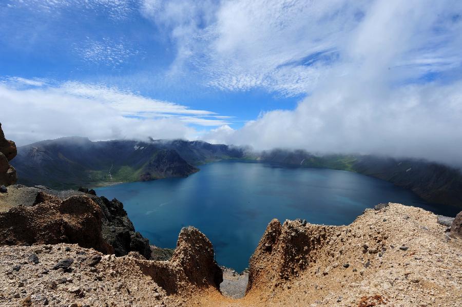 Tianchi Lake on Changbai Mountain