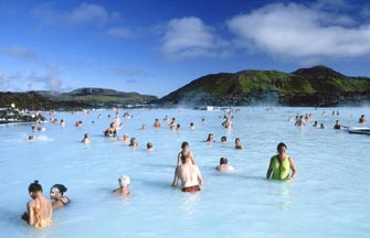 Hot springs at Changbai Mountain