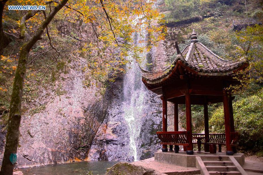 Tiantangzhai Scenic Spot in Anhui