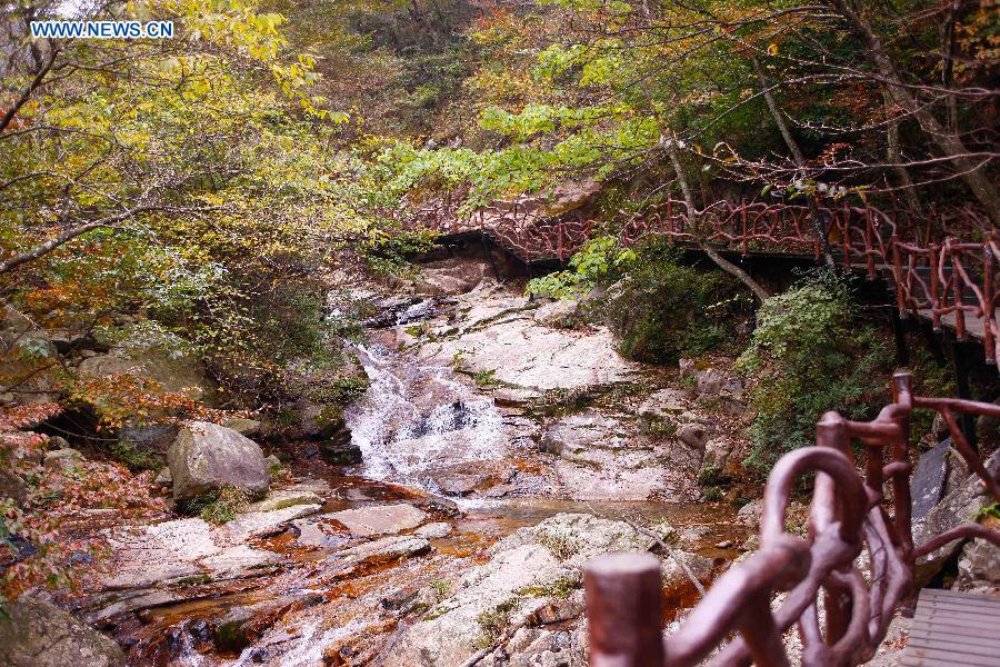 Tiantangzhai Scenic Spot in Anhui