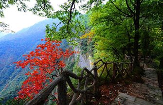 Tiantangzhai Scenic Spot in Anhui