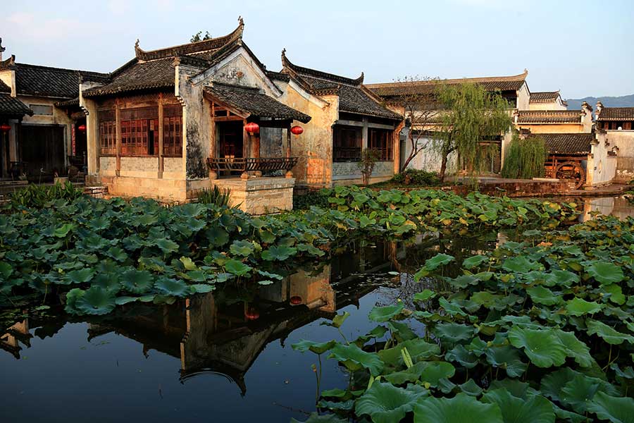 Chengkan village in early autumn