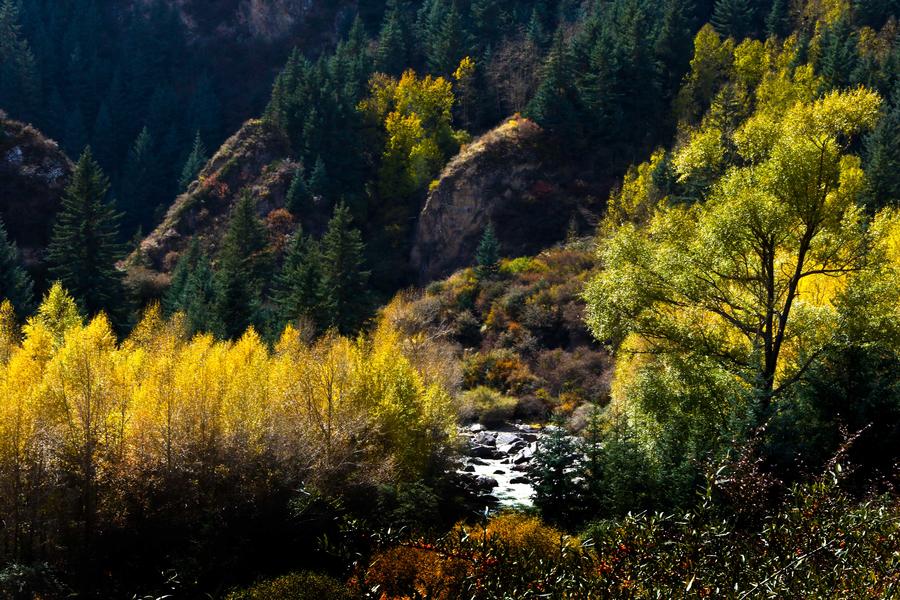 Qilian Mountains, ideal place for an autumn excursion