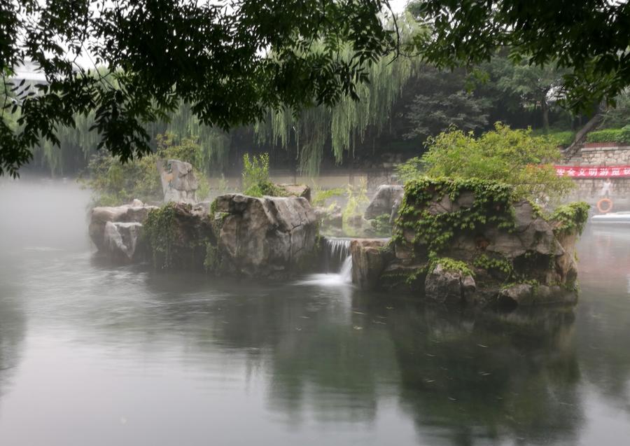 Springs spray water again thanks to rainfalls in E China