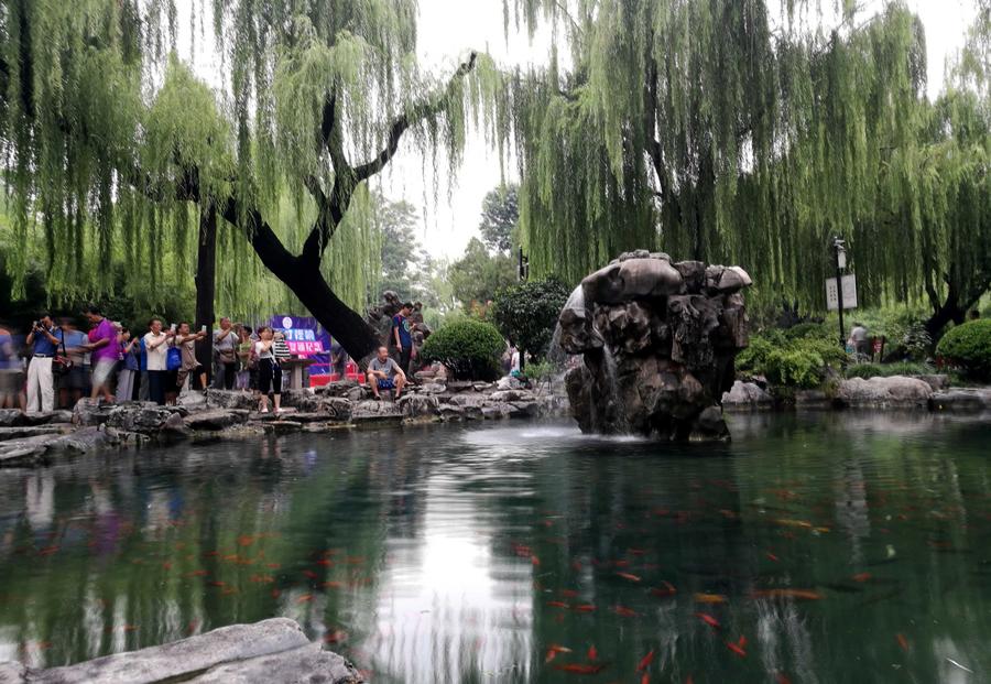 Springs spray water again thanks to rainfalls in E China