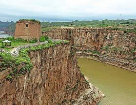 Yellow River and Great Wall shake hands here