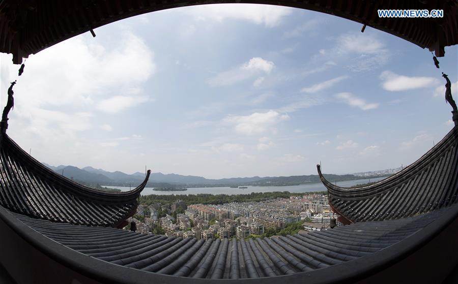 Scenery of West Lake in E China's Zhejiang