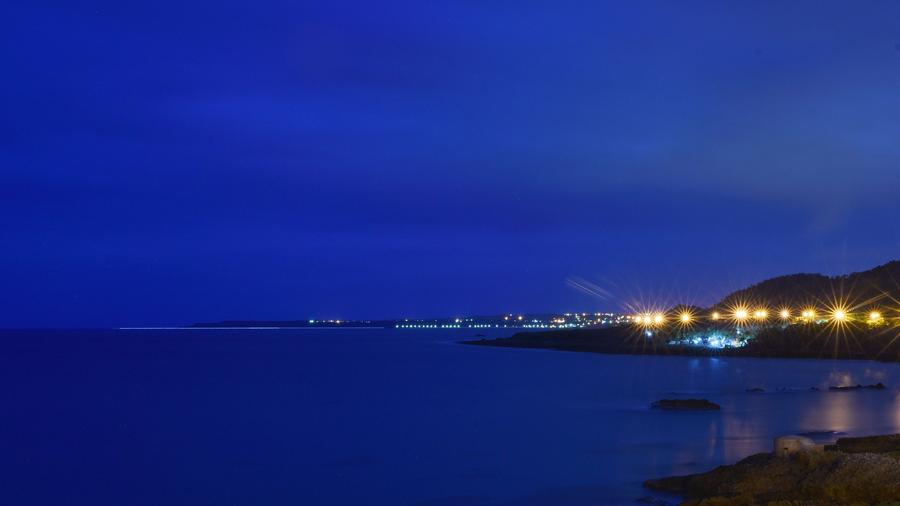 Morning view of Kenting park in Taiwan