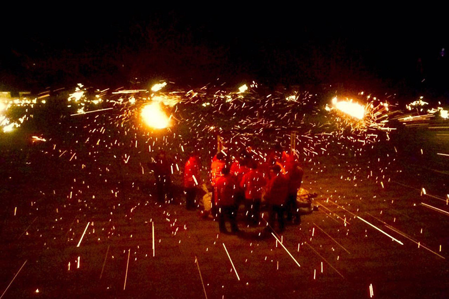 5th Jinshanling Apricot Flower Festival kicks off in Chengde