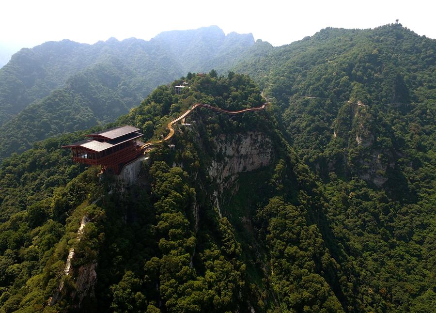 Scenery of Shaohua Mountain, NW China's Shaanxi