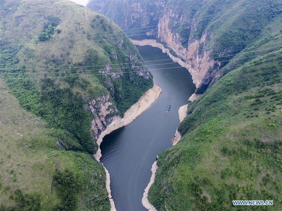 'Small Three Gorges' scenic area in SW China's Chongqing